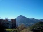 Vista del yelmo desde la Puerta de Catena