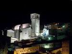 Vista nocturna de la Iglesia